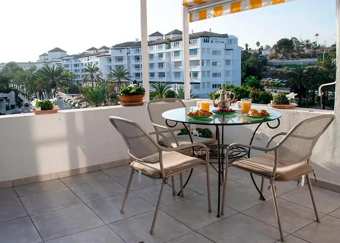 公寓 Jardines Banus Apt 马尔韦利亚